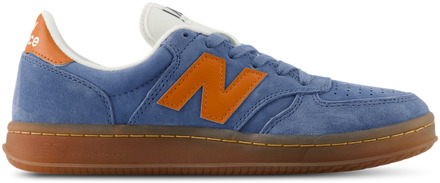 New Balance T500 Sneakers Heren - Blauw - Maat 42 - Leer Blue