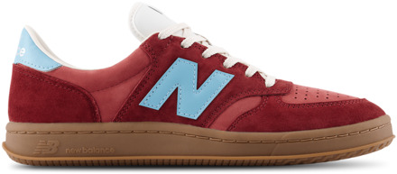 New Balance T500 Sneakers Heren - Rood - Maat 42.5 - Leer Red