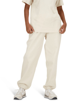 New Balance Terry Broeken Dames - Beige - Maat M - Katoen Jersey