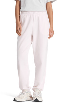 New Balance Terry Broeken Dames - Roze - Maat M - Katoen Jersey Pink