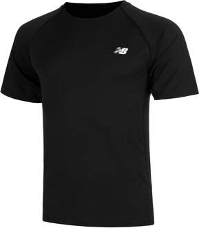 New Balance Tournament T-shirt Heren-zwart, wit - S