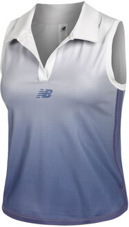 New Balance Tournament Tank Polo Dames blauw - L
