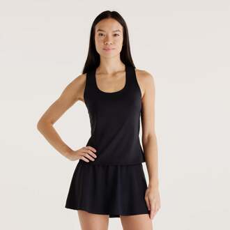 New Balance Tournament Tanktop Dames-zwart, wit - XS,S,M,L