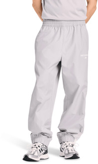 New Balance Trackside Woven Pant Broeken Heren - Grijs - Maat S - Poly Jersey Grey