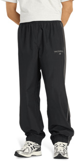 New Balance Trackside Woven Pant Broeken Heren - Zwart - Maat M - Poly Jersey Black