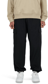 New Balance Twill Cargo Jogger Broeken Heren - Zwart - Maat XXL - Katoen Jersey Black