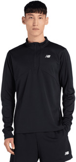 New Balance Utility Knit 1/4 Zip Trainingspakken Dames - Zwart - Maat S - Poly Jersey Black