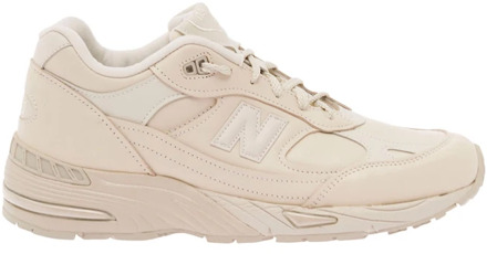 New Balance Witte 991 Sneakers Gemaakt in UK New Balance , White , Heren - 42 Eu,41 Eu,40 1/2 Eu,42 1/2 Eu,43 EU