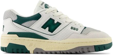 New Balance Witte en groene damessneakers 550 New Balance , Green , Dames - 37 EU