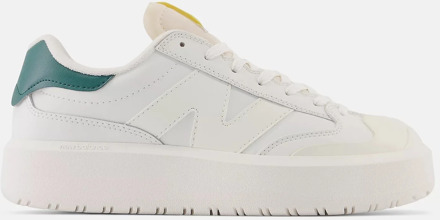 New Balance Witte & Vintage Teal Maize Tennisschoenen New Balance , White , Dames - 41 1/2 EU