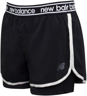New Balance WS01177 Dames Sportbroek - Black - Maat XS