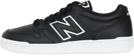 New Balance Zwarte en Grijze Leren Sneakers New Balance , Black , Heren - 41 1/2 Eu,44 Eu,42 1/2 Eu,44 1/2 Eu,40 1/2 Eu,42 EU