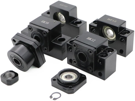 NEW Ball Screw End Support Unit series BK10 BF10 BK12 BF12 BK15 BF15 BK20 BF20 FK10 FF10 FK12 FF12 FK15 FF15 EK10 EF10 EK12 EF12