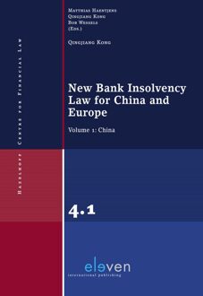 New Bank Insolvency Law for China and Europe / Volume 1: China - eBook Qingjiang Kong (946274680X)