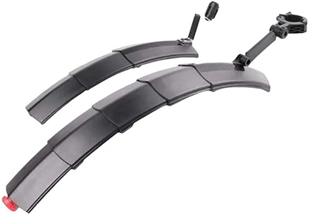 New Bike Mudguard Mountain Bike Road bike Telescopic With Taillight Riding 2020 bicycle accessroes mudguard bicycle parts