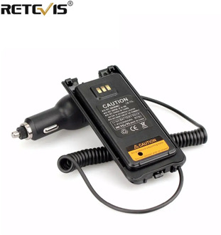 New Black Car/Vehicle Charger Battery Eliminator 12V-24V For Dual Band DMR Retevis RT82 Walkie Talkie Accessories J9127J