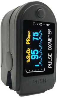 New Blood Oxygen Monitor Pulsoxymeter Zuurstofverzadiging Monitor Snelle Verzending Binnen 24 Uur (Zonder Batterij) Hot