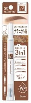 New Born Perfect Eyebrow Pencil 03 Natural Brown