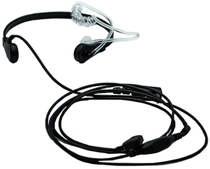 New brand Throat Microphone Throat Vibration Headset For Two Way Radio BaoFeng UV-5R UV-82 UV-B6 BF-888S walkie talkie earphone