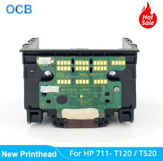 New C1Q10A For HP 711 HP711 Printhead Print Head For HP DesignJet T120 T125 T130 T520 T525 T530 Printer Head (Without Holder)