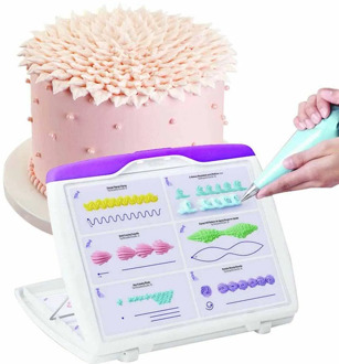 New Cake Icing Piping Board DIY Practice Drawing Board Template Paper Decor Practice Template Paste Fondant Decorating Cake Mold