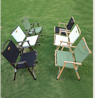 New Camping Chair Outdoor Folding Chair Wood Relax Camp Chairs Portable Foldable Picnic Chairs Garden Furniture for BBQ Party