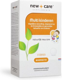 New Care Multikinderen Vitaminen - 60 Tabletten