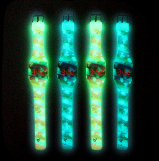 New Cartoon Children Watches Cute Rubber Luminous Girl LED Watch Kids Student Electronic Watch Child Clock Reloj Infantil Saati