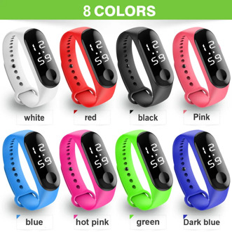 New Children's Watches Kids LED Digital Sport Watch for Boys Girls Men Women Electronic Silicone Bracelet Wrist Watch Reloj Nino