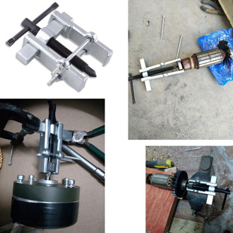 New Chrome Vanadium Steel Two-jaw Gear Puller 2''-65mm Bilateral Rotation The Puller It Is Used To Tear Down Ball Bearing Gear