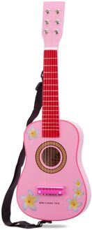 New Classic Toys Gitaar Roze New Classic Toys 60x19x6 Cm
