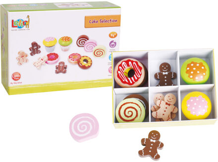 New Classic Toys Lelin Toys Cakejes DeLuxe, 12 Stuks