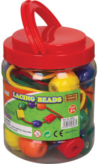 New Classic Toys Rijgkralen Set New Classic Toys: 13x13x16 Cm