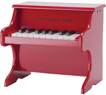 New Classic Toys  Speelgoed Piano - Rood