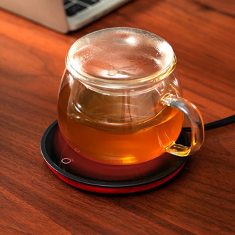New Coffee Mug Cup Warmer for Home Office Milk Tea Water Heating Pad 2 Constant-temperatures Optional Auto-off Best Gift Idea