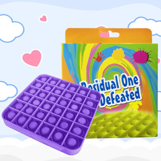 New-Coming Push Bubble Fidget Sensory Toy With With Individual Packaging Autism Special Needs Stress Reliever F stress toy