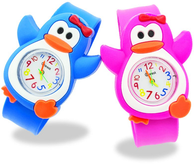 New Cute Penguin Patterns Baby Toy Children Watch Kid Boys Girls Birthday Gift Kids Digital Watches Child Electronic Watch Clock
