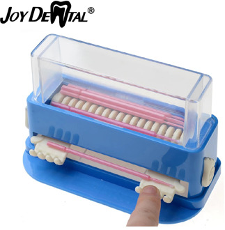 New dental micro applicator dispenser / dental cotton tip dispenser dental micro brush dispenser Microfiber Brush Dispenser