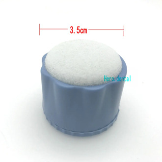 New Dental Round Endo Stand Cleaning Autoclavable Foam Sponges File Holder Blue