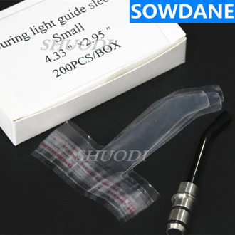 New Dental Teeth Whitening Curing Light Guide Disposable Sleeves Sheath,Cover, Sleeve (without lamp in image)