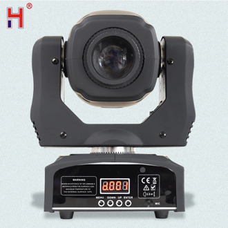 New Design Moving Head Light 60W With 3-Face Prism Mini LED Spot Light For Stage DJ Party Show
