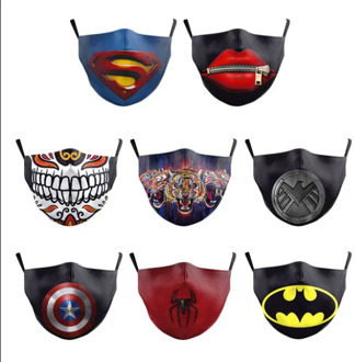 New Disney Spiderman PM2.5 Washable Child Kid Mouth Mask With Valve Anti Haze Dust Mask Nose Filter Face Mouth Muffle Respirator