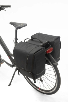 New dubbele fietstas Nova RT 32 liter zwart