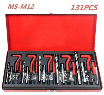 New Durable Thread Repair Tool Helicoil Rethread Repair Kit Set Garage Workshop Tool Professional Recoil Repair Tool