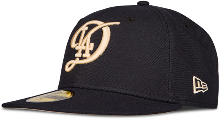 New Era 59fifty Mlb La Dodgers Petten Unisex - Blauw - Maat 7 1/4 - Katoen Blue