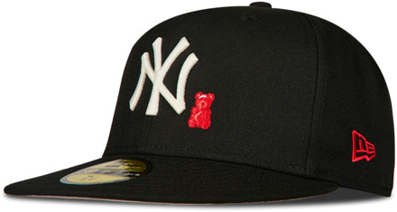 New Era 59fifty Mlb New York Yankees Petten Unisex - Zwart - Maat 7 1/2 - Katoen Black