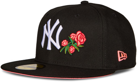 New Era 59fifty Mlb New York Yankees Petten Unisex - Zwart - Maat 7 - Katoen Black