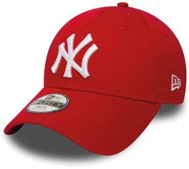 New Era 9Forty Kids pet rood/wit - 000