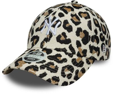 New Era 9FORTY Leopard NY Yankees Cap Dames - 1 SIZE