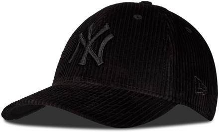 New Era 9forty Mcrown Petten Unisex - Zwart - One Size - Ribfluweel Black